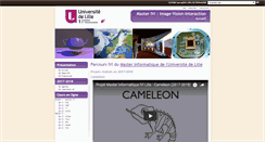 Desktop Screenshot of master-ivi.univ-lille1.fr