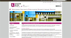 Desktop Screenshot of cri.univ-lille1.fr