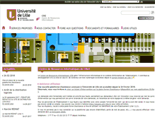 Tablet Screenshot of cri.univ-lille1.fr