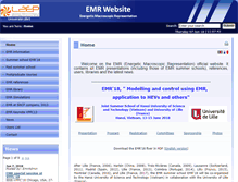 Tablet Screenshot of emr.univ-lille1.fr