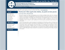 Tablet Screenshot of eea2012.univ-lille1.fr