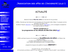 Tablet Screenshot of amul.univ-lille1.fr