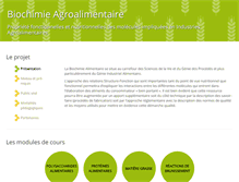 Tablet Screenshot of biochim-agro.univ-lille1.fr