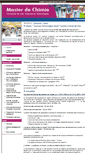 Mobile Screenshot of master-chimie.univ-lille1.fr