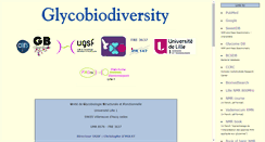 Desktop Screenshot of glycobase.univ-lille1.fr